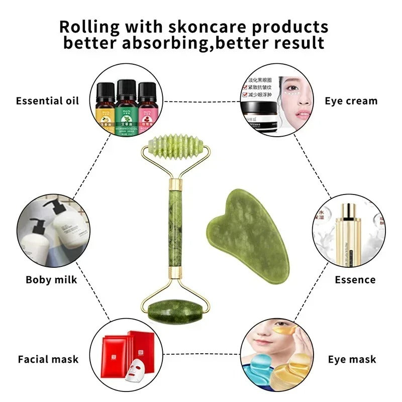 Face Roller and Gua Sha
