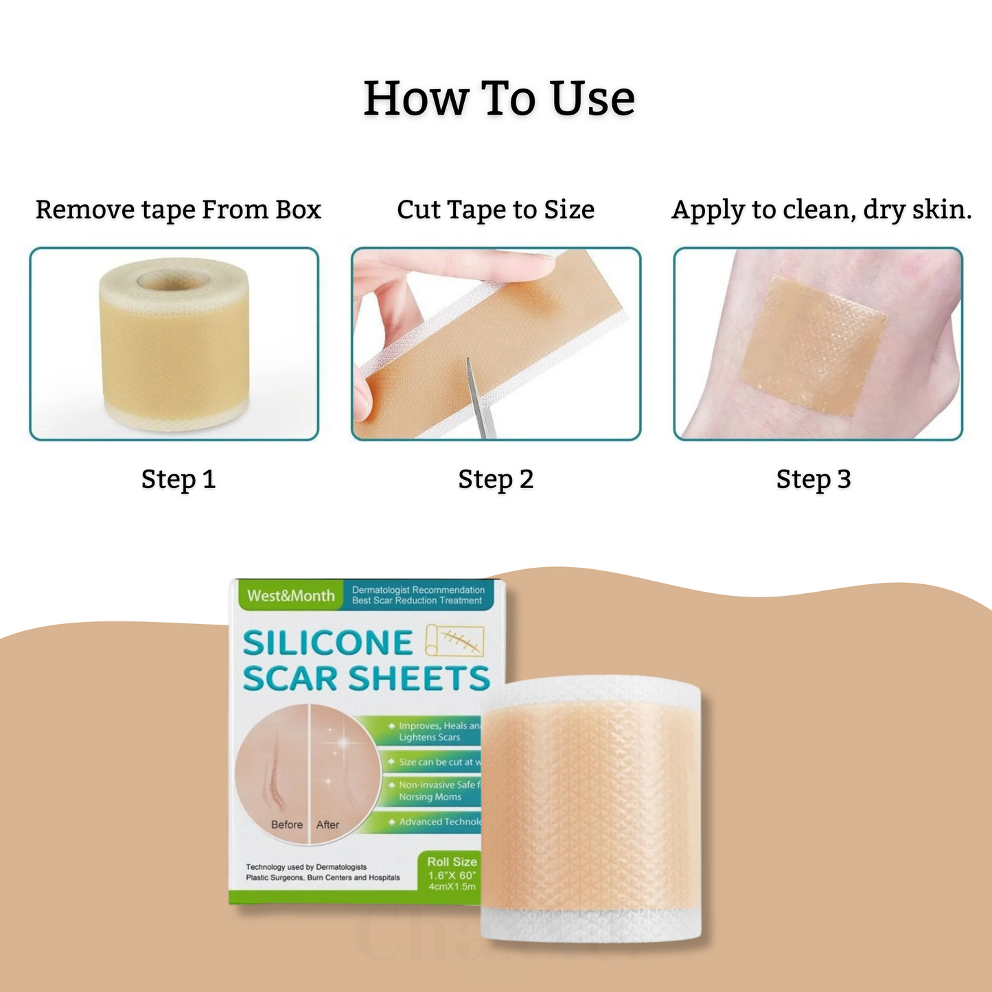 Silicone Scar Sheets