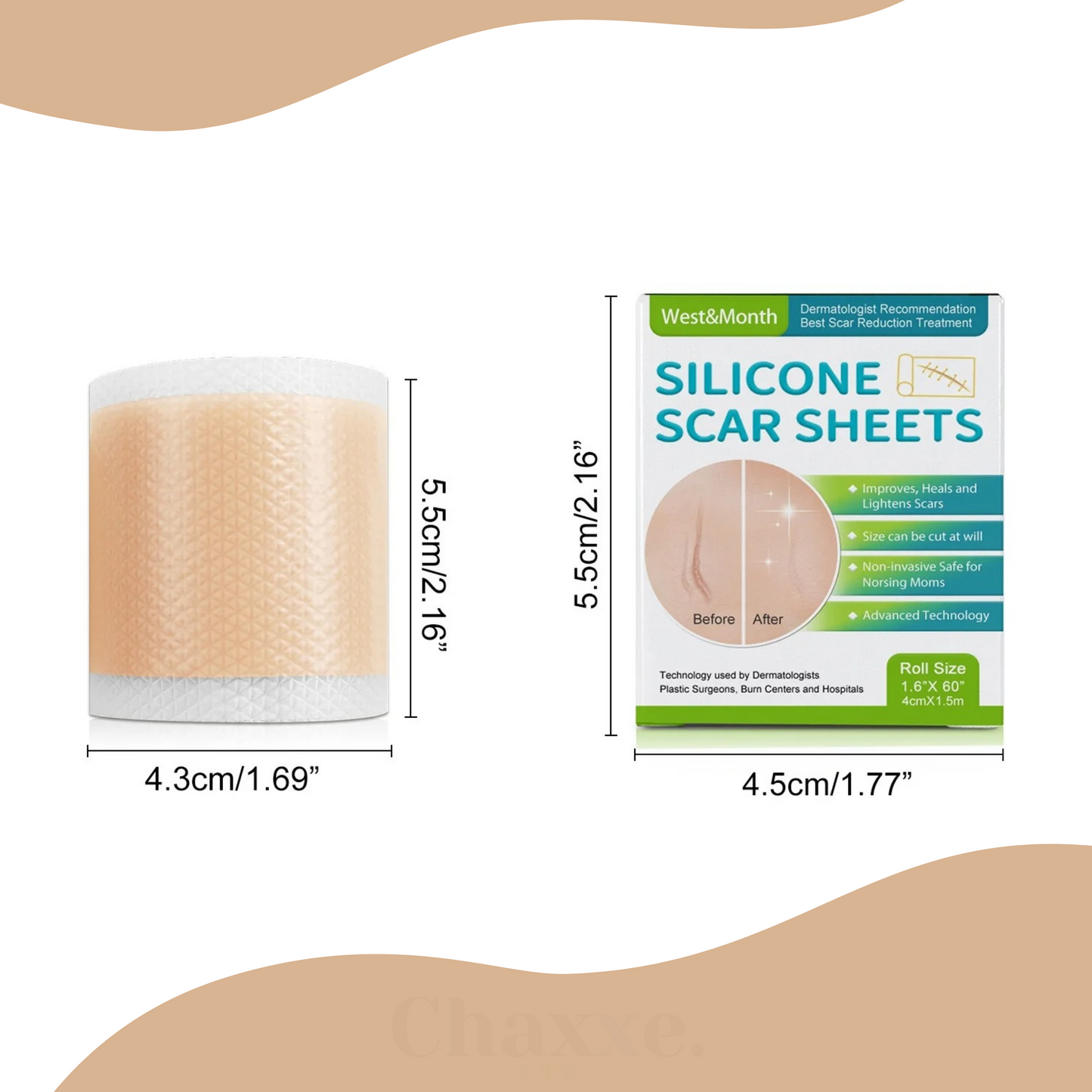 Silicone Scar Sheets